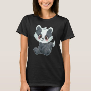 Ein süßer Honigdach-Dachs-Waldtier-Bewohner T-Shirt