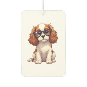 Ein süßer Hund King Charles Spaniel KOPIE Autolufterfrischer