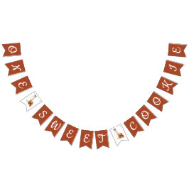 Ein süßer Keks! Erste Geburtstagsfeier Wimpelkette