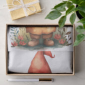 Ein süßer kleiner Gnome Seidenpapier (Geschenk)