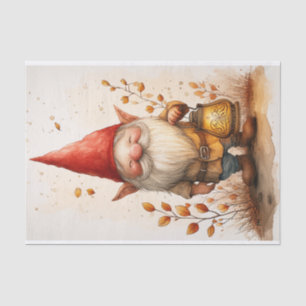 Ein süßer kleiner Gnome Seidenpapier