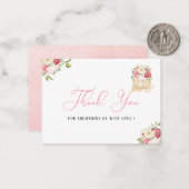 Ein süßer Kürbis Dankeschön Karte (Vorderseite/Rückseite Beispiel)