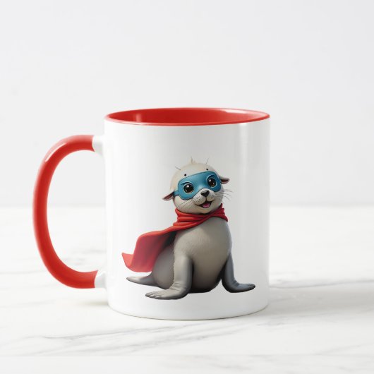 Ein süßer Superheld. Tasse (Links)