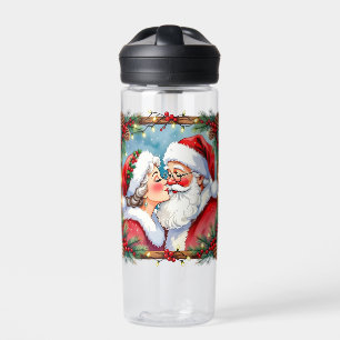Ein süßes altmodisches Weihnachten Mr und Mrs Cl Trinkflasche