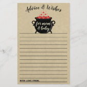 Ein süßes Baby braut Halloween-Kinderdusche (Vorderseite)