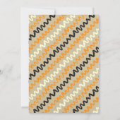 Ein süßes Baby braut Halloween-Kinderdusche Dankeskarte (Rückseite)