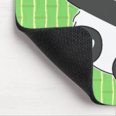 Ein süßes Baby-Panda schläft friedlich Mousepad (Ecke)