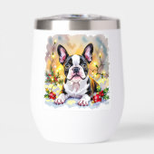 Ein süßes Boston-Terrier-Weihnachten (Vorderseite)