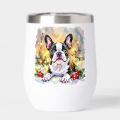 Ein süßes Boston-Terrier-Weihnachten (Rückseite)