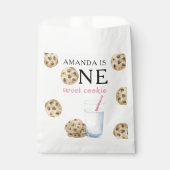 Ein süßes Cookie & Milchmädchen zum ersten Geburts Geschenktütchen (Vorderseite)