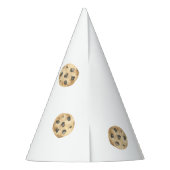 Ein süßes Cookie & Milchmädchen zum ersten Geburts Partyhütchen (Rückseite)