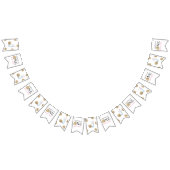 Ein süßes Cookie & Milchmädchen zum ersten Geburts Wimpelkette (Alle)