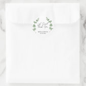 Ein süßes Dankeschön an Sie für, Leckerei, Geschen Runder Aufkleber (Tasche)