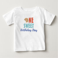 Ein süßes Geburtstagsjungen-Keks-T-Shirt