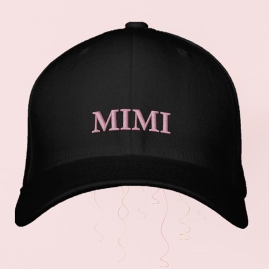 Ein süßes Geschenk! bestickte Mimi Baseballkappe