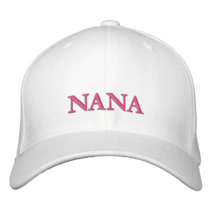 Ein süßes Geschenk! Nana-bestickte Kappe