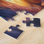 Ein süßes Holzkätzchen Puzzle (Seite)