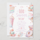 Ein süßes Jahr 1. Geburtstag Einladung (Vorderseite)