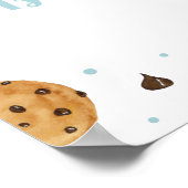 Ein süßes Keks Geburtstag Willkommen Poster (Ecke)