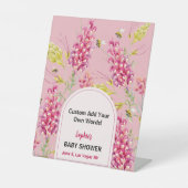 Ein süßes kleines Bienenzeichen für benutzerdefini Sockelschild (Vorderseite)