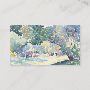 Ein süßes kleines Dankeschön Business Card Visitenkarte