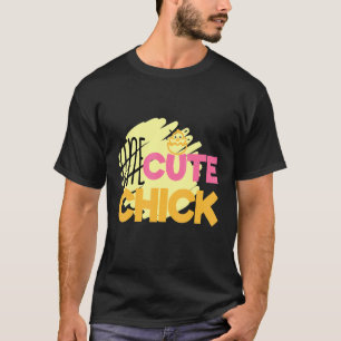 Ein süßes Küken Süße Ostern Huhn Eiersuche T-Shirt