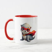 Ein süßes Superheld-Baby. Tasse (Links)