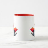 Ein süßes Superheld-Baby. Tasse (Zentrum)