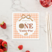 Ein süßes Törtchen 1. Geburtstag Serviette (Beispiel)
