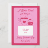 Ein süßes Valentinsgeschenk Kartenhalter Karte (Vorderseite)