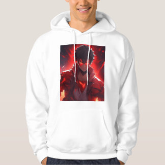 Ein Sweatshirt mit einem Bild von Anime.
