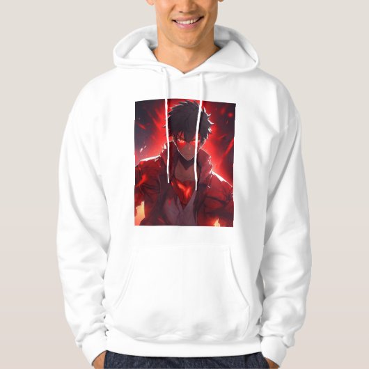 Ein Sweatshirt mit einem Bild von Anime. (Vorderseite)