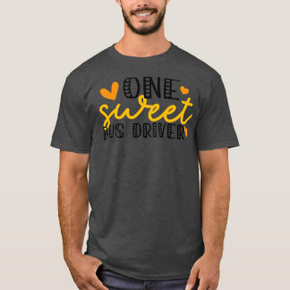 Ein Sweet Bus Driver School Busfahrer Bewertung T-Shirt
