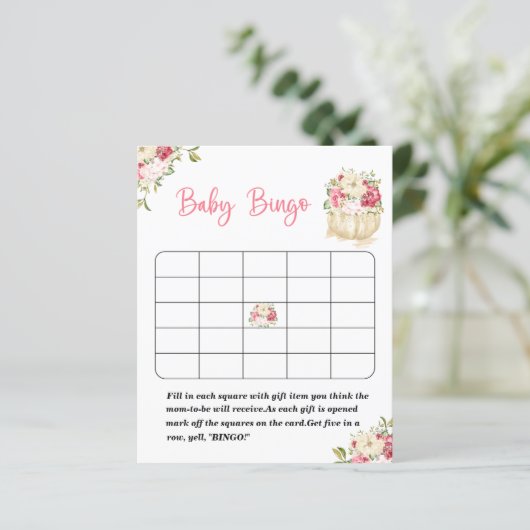 Ein Sweet Little Pumpkin Baby Duschbingspiel (Stehend Vorderseite)