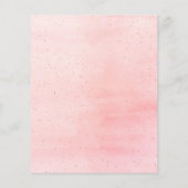 Ein Sweet Little Pumpkin Baby Duschbingspiel (Rückseite)