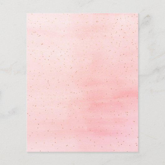 Ein Sweet Little Pumpkin Baby Duschbingspiel (Rückseite)