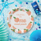 Ein Sweet Peach Birthday Paper Teller (Party)