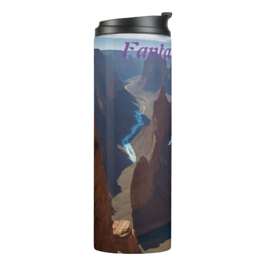 ein Sylphe mit Luftströmen durch Canyons Thermosbecher (Nach links gedreht)