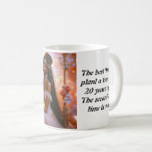 Ein Symbol der Liebe: Ein Cup zum Feiern Kaffeetasse (VorderseiteRechts)