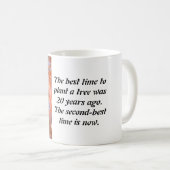 Ein Symbol der Liebe: Ein Cup zum Feiern Kaffeetasse (VorderseiteRechts)
