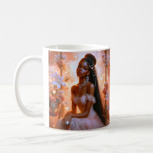 Ein Symbol der Liebe: Ein Cup zum Feiern Kaffeetasse (Links)