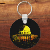 Ein Symbol des Friedens: Kuppel des Felsens Schlüsselanhänger (Vorderseite)