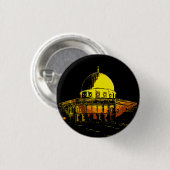 Ein Symbol des Friedens: Kuppel des Rock Button (Vorne & Hinten)