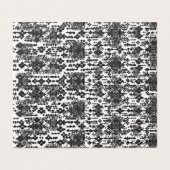 Ein symmetrisches monochromes Design mit komplexen (Außenseite Aufgefaltet)