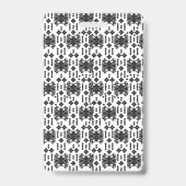 Ein symmetrisches monochromes Design mit komplexen Ausweis (Rückseite)