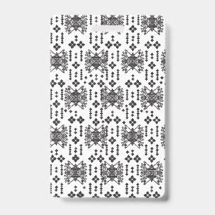 Ein symmetrisches monochromes Design mit komplizie Ausweis