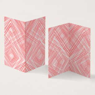 Ein symmetrisches Muster mit roten und rosa Motive