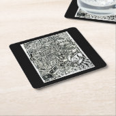 Ein Systemschock (elektrischer Stuhl) Rechteckiger Pappuntersetzer (angewinkelt)