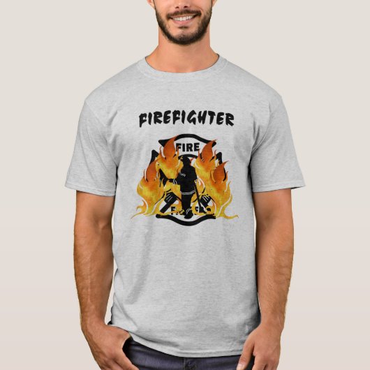 Ein T - Shirt für Brandflamme (Vorderseite)