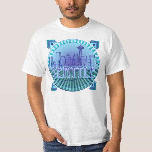 Ein T - Shirt von Seattle (Vorderseite)